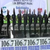 TV: Bway in Bryant Park - Radio City Rockettes!